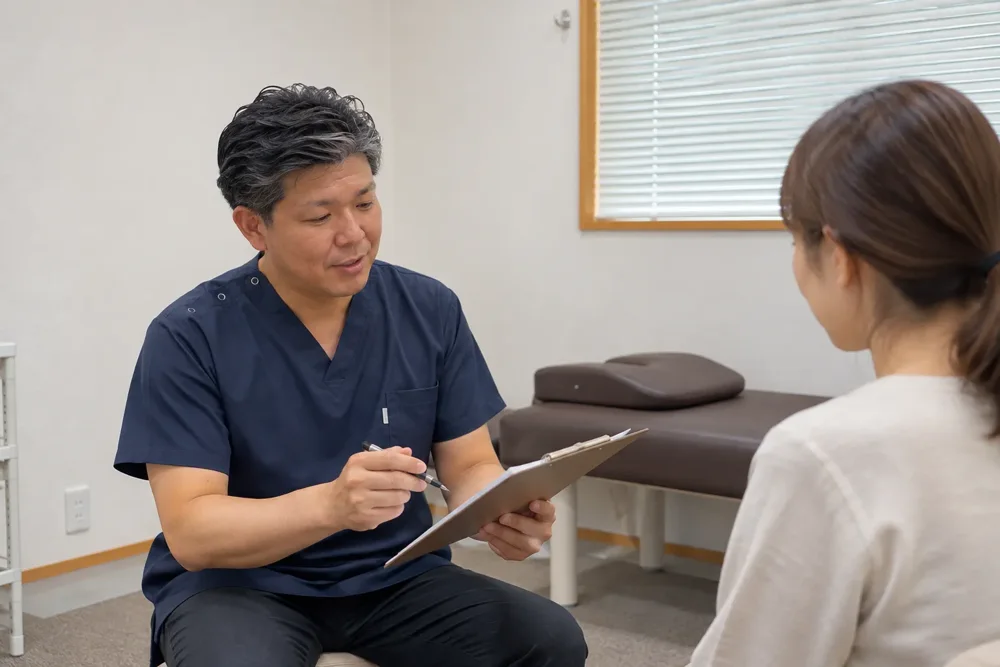 院長がお話を伺うカウンセリング